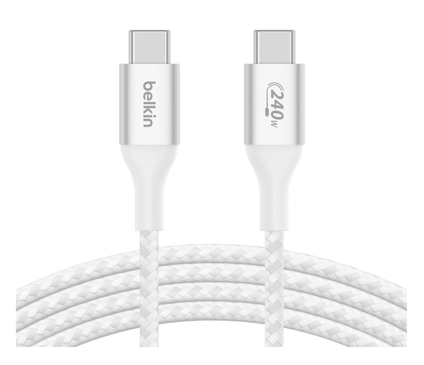 BELKIN Kabel USB-C 240W 1m BOOST CHARGE™ CAB015bt1MWH - 1183658 - zdjęcie